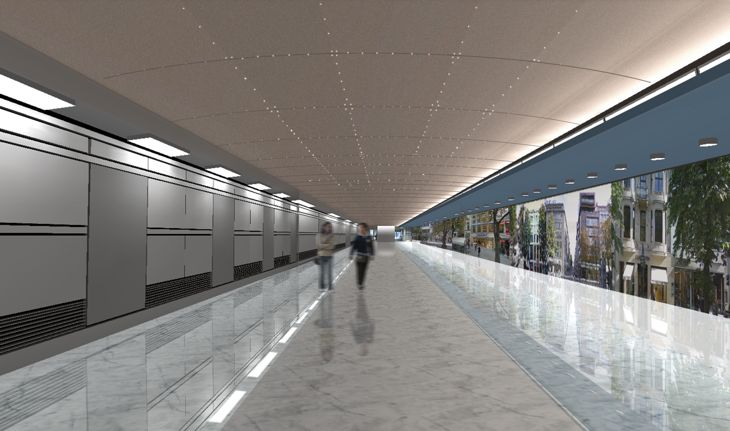 Architekturprojekt – Ankunftsgang