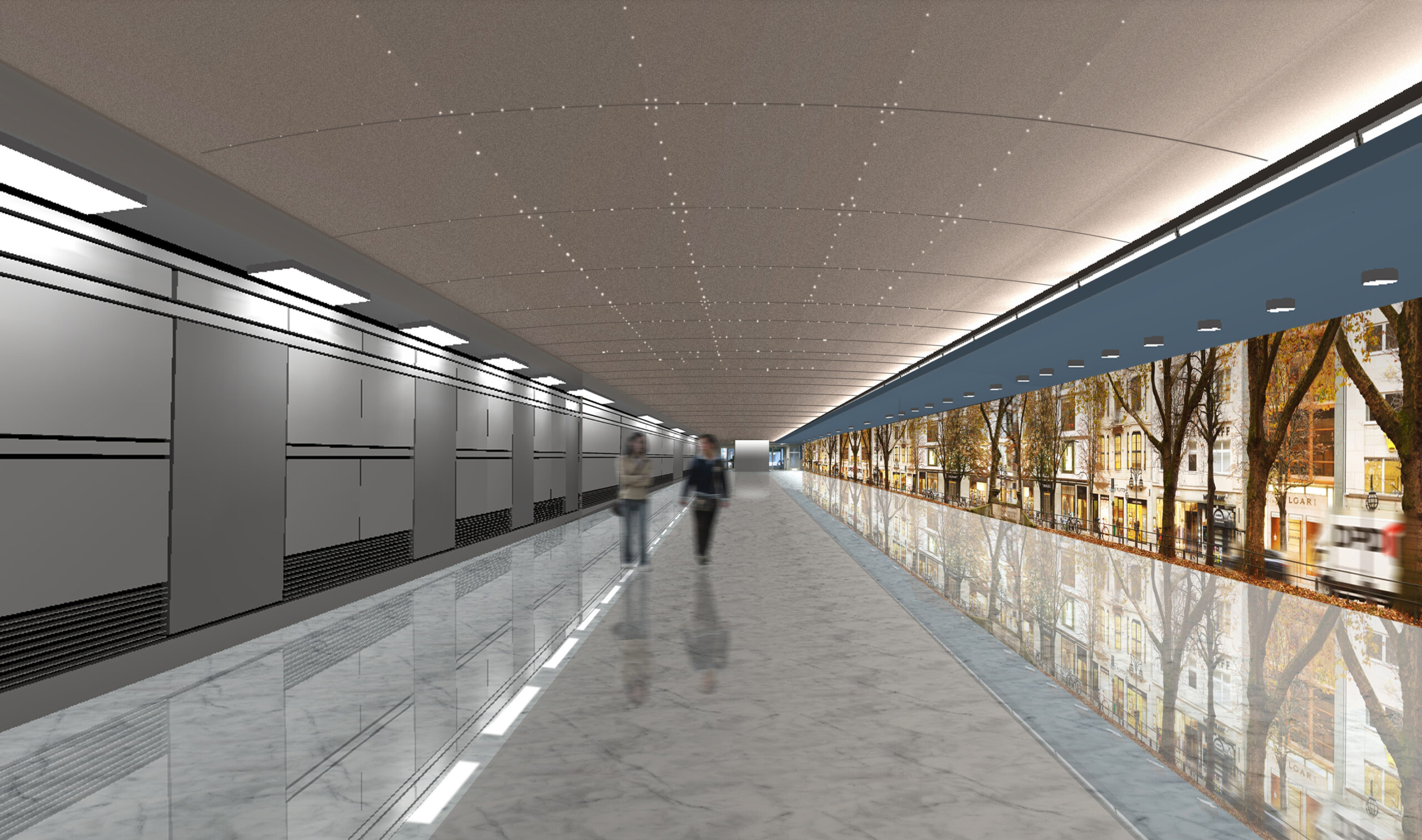 Architekturprojekt – Ankunftsgang