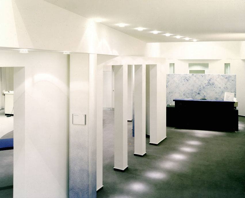 Architekturprojekt – Empfangsbereich