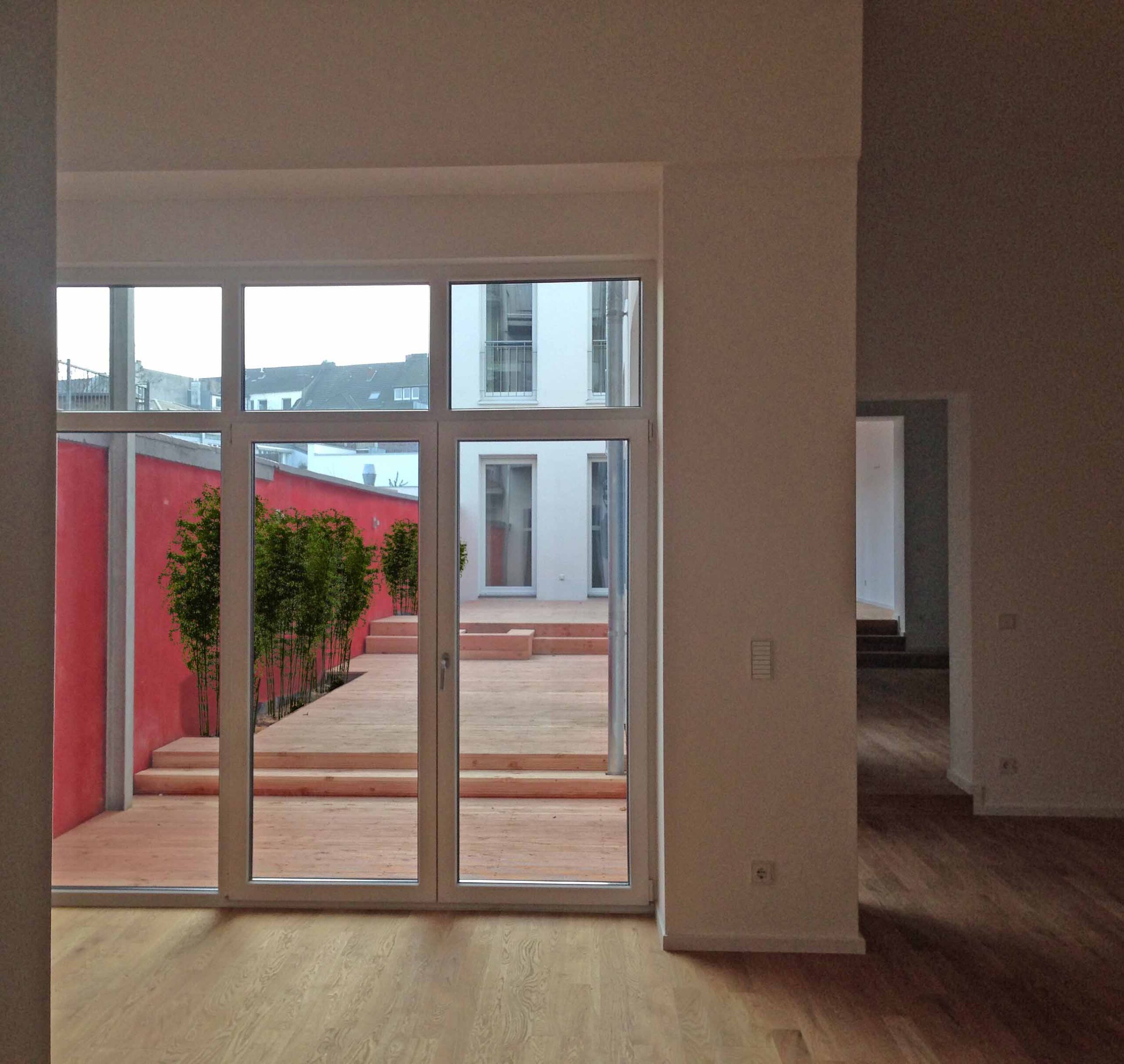 Architekturprojekt Duisburg – Terrasse