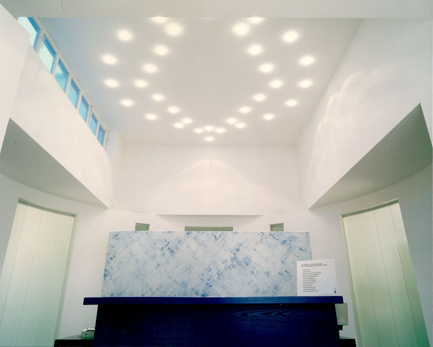 Architekturprojekt – Empfangsbereich