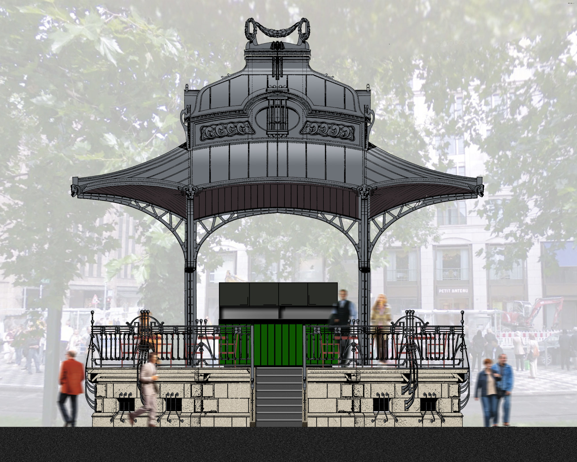 Architekturprojekt – Pavillon